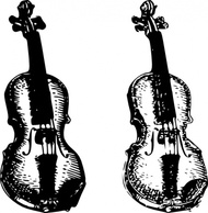 Music - Violin clip art 