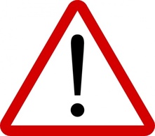 Warning Sign clip art