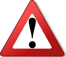 Warning Sign clip art