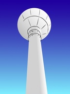 Objects - Water Tower clip art 