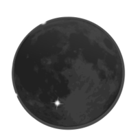 Nature - Weather Icon New Moon 