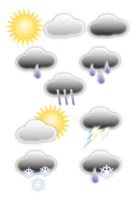 Nature - Weather symbols 