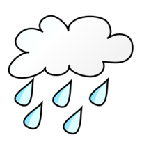Nature - Weather Symbols: Rain 