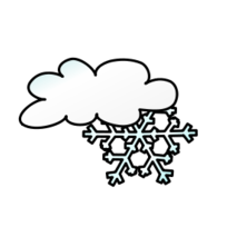Nature - Weather Symbols: Snow Storm 