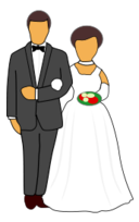 Wedding couple