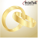 Wedding gold rings