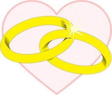 Wedding Rings2 clip art