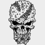 Miscellaneous - Weekly Freebie #2: Vector Skull from Pixel77 & How It’s Made 
