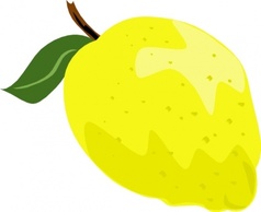 Objects - Whole Lemon clip art 