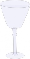 Wine Glass Empty clip art