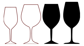 Food - Wine Glass Shapes 