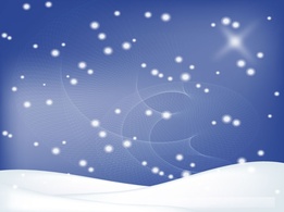 Backgrounds - Winter Snow Design 