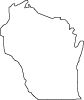 Wisconsin Vector Map 