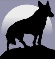 Animals - Wolf clip art 