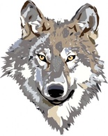 Animals - Wolf clip art 