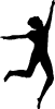 Woman Dancing Silhouette