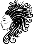 Woman Face Vector