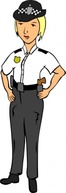 Woman Police Officer clip art Preview