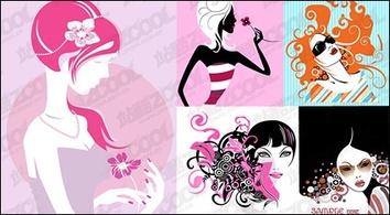 Human - Women vector material 