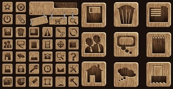 Wood icon