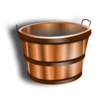 Wooden Bucket