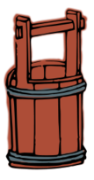 Wooden bucket