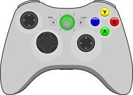 Xbox Gamepad clip art Preview