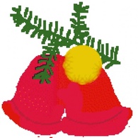 Holiday & Seasonal - Xmas Bells clip art 