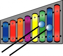 Music - Xylophone clip art 