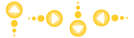 Shapes - Yellow arrow set 