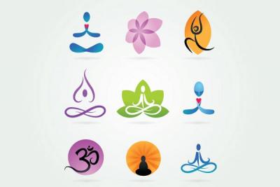 Yoga Vector Logotypes Preview